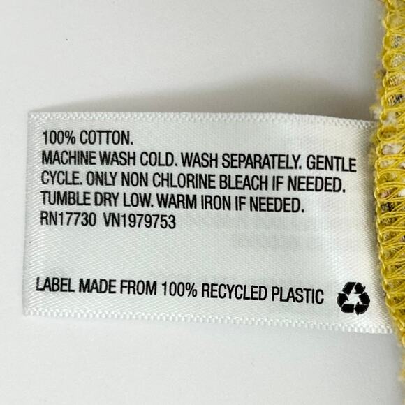 Universal Thread Yellow Floral Crochet Yoke Prairie Camisole NWT - Picture 9 of 9